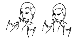 Transcription du signe en dessin