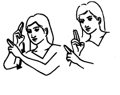 Transcription du signe en dessin