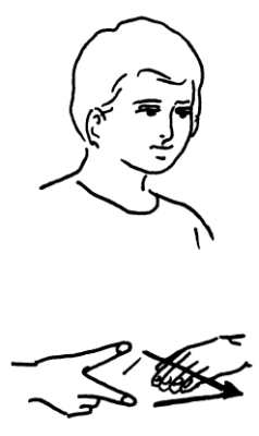 Transcription du signe en dessin